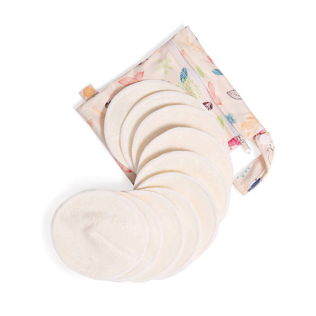 Organic Bamboo Nursing Pads (10-Count) | Kindred Bravely