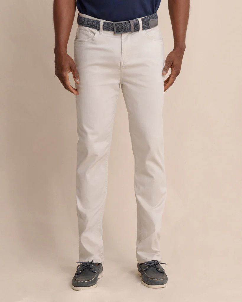 Sullivan Five Pocket Pant - Stone | Southern Tide