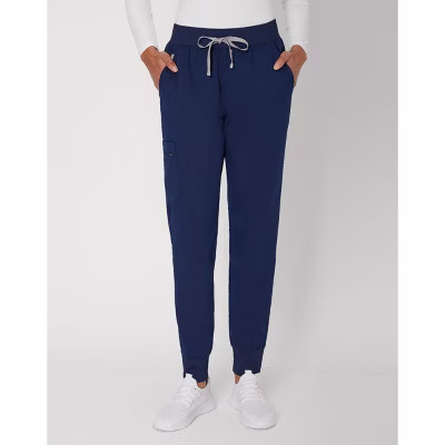 Hanes Premium Scrubs Women's Scrub Joggers Athletic Navy S | Target