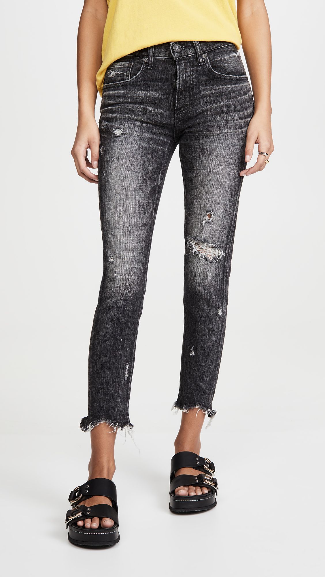 MV Glendele Skinny Black Jeans | Shopbop