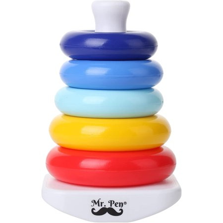 Mr. Pen- Stacking Rings 5 Pcs Age 6+ Months Stacking Toys Baby Stacking Toys | Walmart (US)