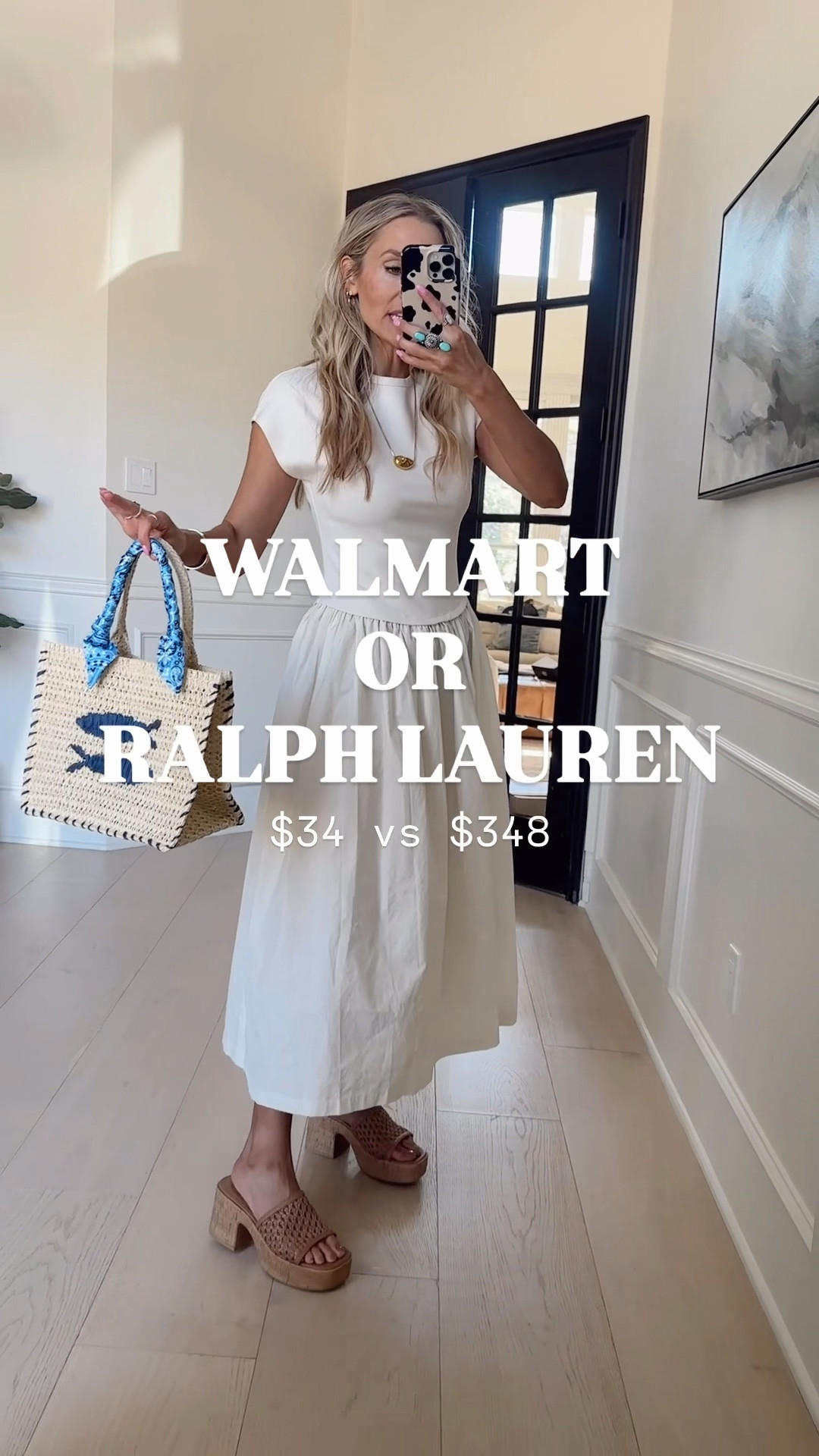 ✨SCROLL TO SHOP✨

Snag this $32 gem while it's still in stock- sizes are starting to sell out!
Comes in Black too!

I got SO many compliments on this beauty at church. Plus it's comfortable & V flattering.

Size: S / TTS / 5'5" / 120ish Ibs