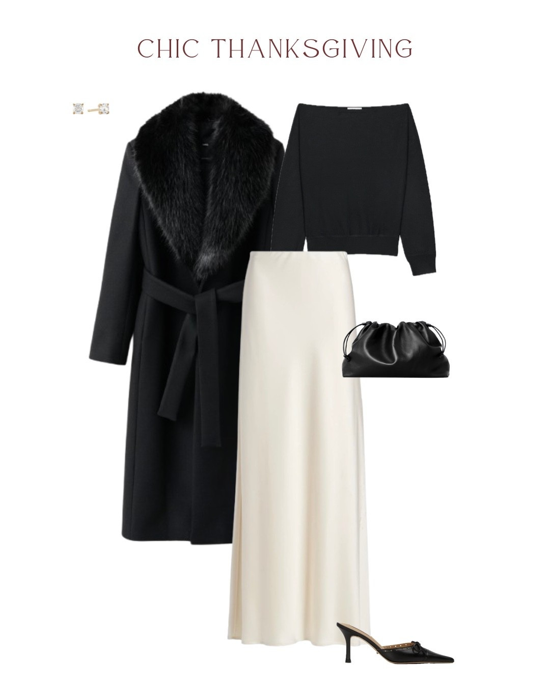 Classy outfit idea for a chic Thanksgiving! 🍸🤍

#LTKParties #LTKHoliday #LTKSeasonal