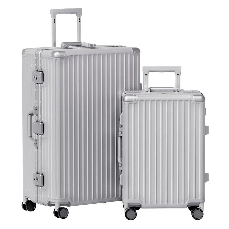 Vacation season calls for travel pieces that make the journey just as beautiful as the destination ✈️✨ . There’s something so satisfying about gliding through the airport with a matching 2-piece hard-shell luggage set that feels sturdy, sleek, and effortlessly stylish. This silver suitcase set is designed to travel with you, smooth spinner wheels, a secure TSA-approved zipperless lock, and a durable PC + ABS aluminum frame that protects your belongings every step of the way.

The 20-inch carry-on is perfect for quick trips, while the 28-inch check-in suitcase handles longer vacations with ease. Whether you’re heading on a weekend getaway or a dream holiday, this set keeps you organized, confident, and stress-free from takeoff to touchdown.
If you’re planning trips this season or gifting a frequent traveler this luggage set is a smart, stylish investment.
Scroll down to shop the exact luggage set and travel in style 🧳✨. 

luggage set, hard shell luggage, silver suitcase set, carry-on luggage, checked luggage 28 inch, TSA lock suitcase, zipperless luggage, spinner wheel suitcase, travel luggage set, durable travel bags, vacation travel essentials

 #TravelStyle #LuggageSet #VacationEssentials #CarryOnLuggage #TravelMustHaves #LTKTravel #JetSetStyle


#LTKTravel