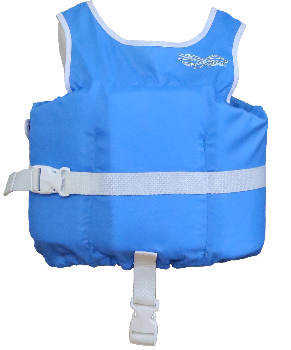 Blue Skiff USCG Approved 30-50lb PFD | Line + Cleat