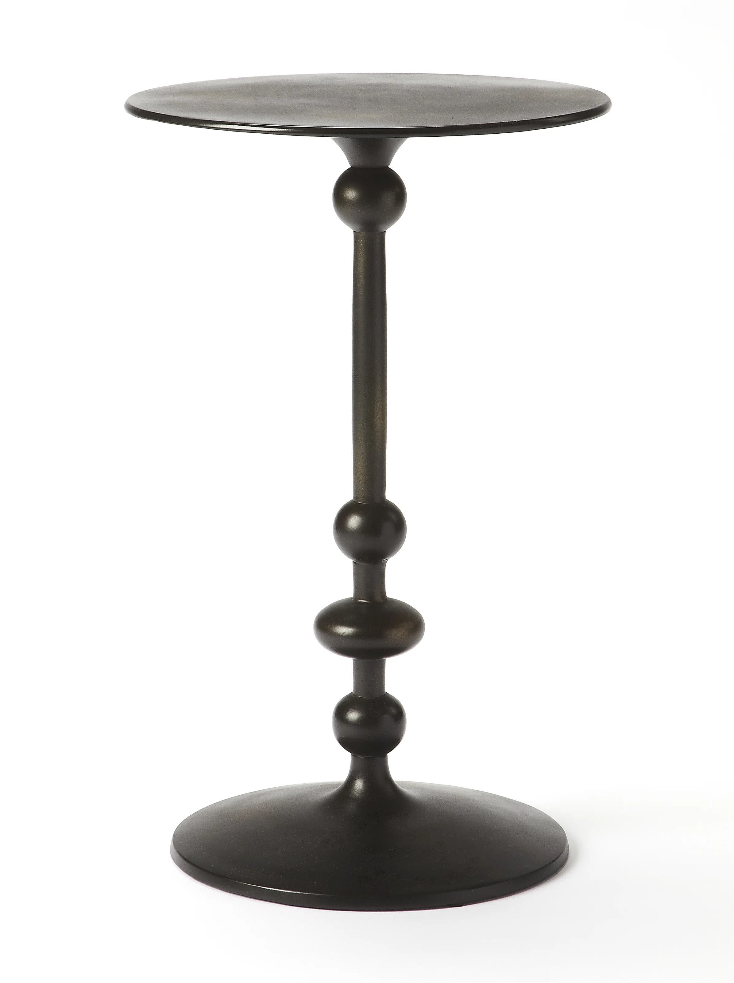 Derrell Iron Pedestal End Table | Wayfair North America