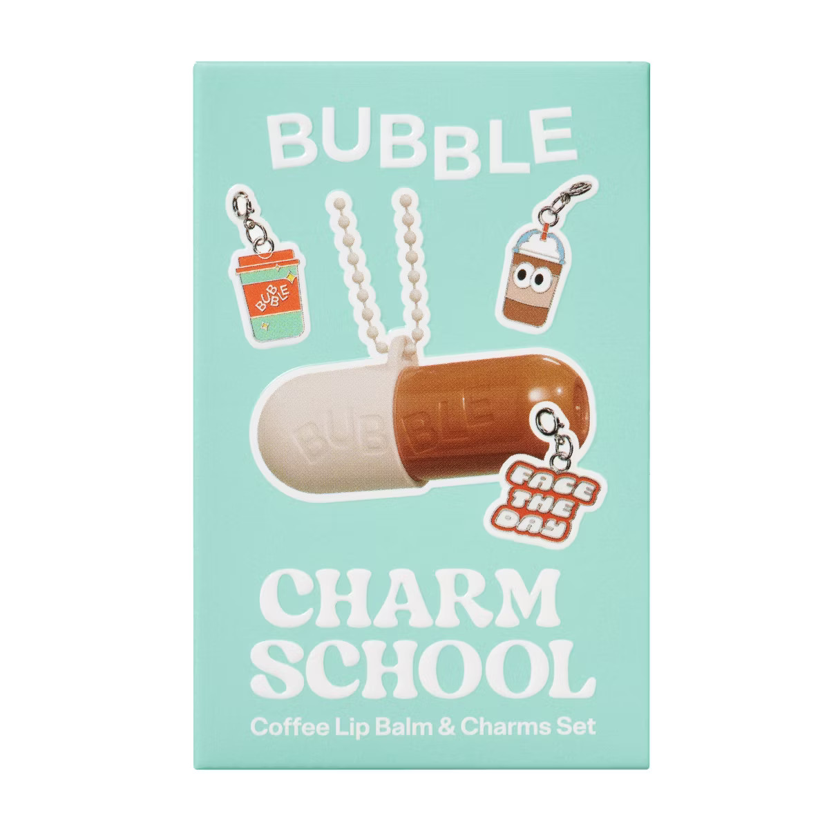 Bubble Skincare Coffee & Cream Lip Balm Charm Kit - 4.4g | Target
