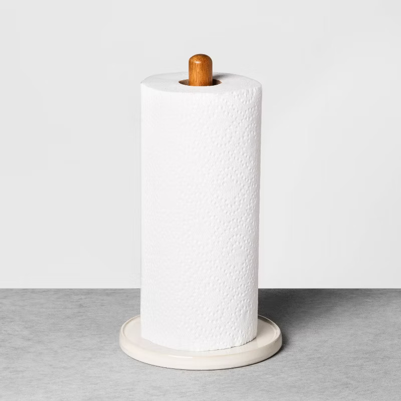 Stoneware Paper Towel Holder - Hearth & Hand™ with Magnolia | Target