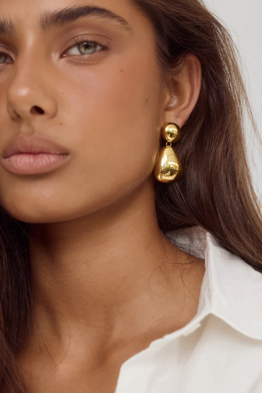 Cora Earrings | 18k Gold | Cendre