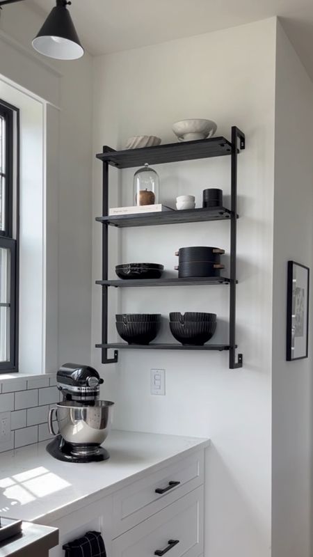 W A Y D A Y / our new phantom 4 tiered open kitchen shelves are up & on sale 🙌🏻 I’m in love 😍

We originally ordered two, immediately ordered a third. Exactly what I had in mind, for much less than I expected. Can’t wait to get the third up 🤩 Such a great find/deal!!

Wayday | Wayfair | Kitchen | Modern Organic Farmhouse | Black Metal / Wood Open Shelving 

#LTKhome #LTKstyletip #LTKcanada