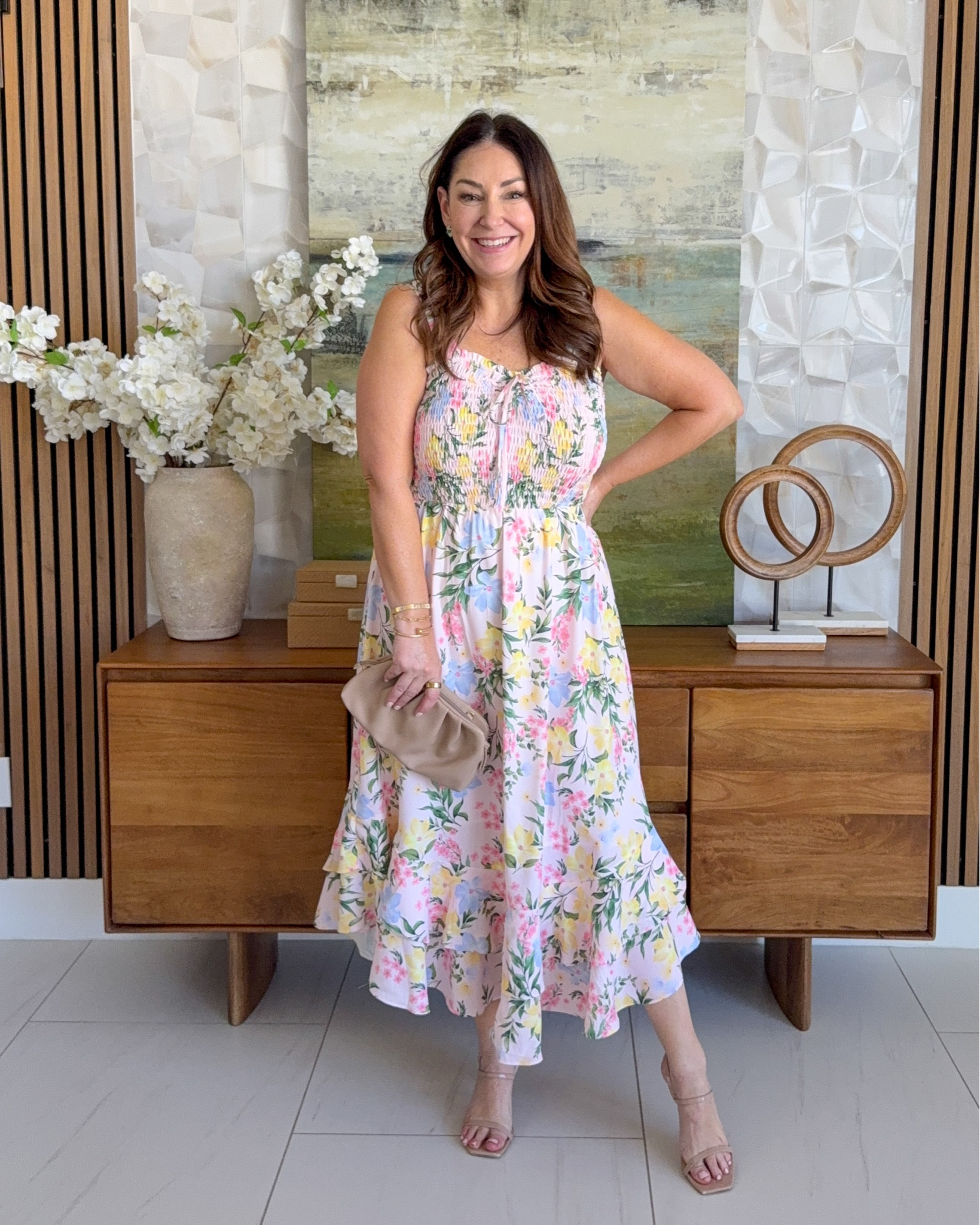 Grace Karin Amazon Spring Floral Dress Pastel | Wearing tts, L 
#springdress #easterdress  

 

#LTKSeasonal #LTKOver40 #LTKMidsize