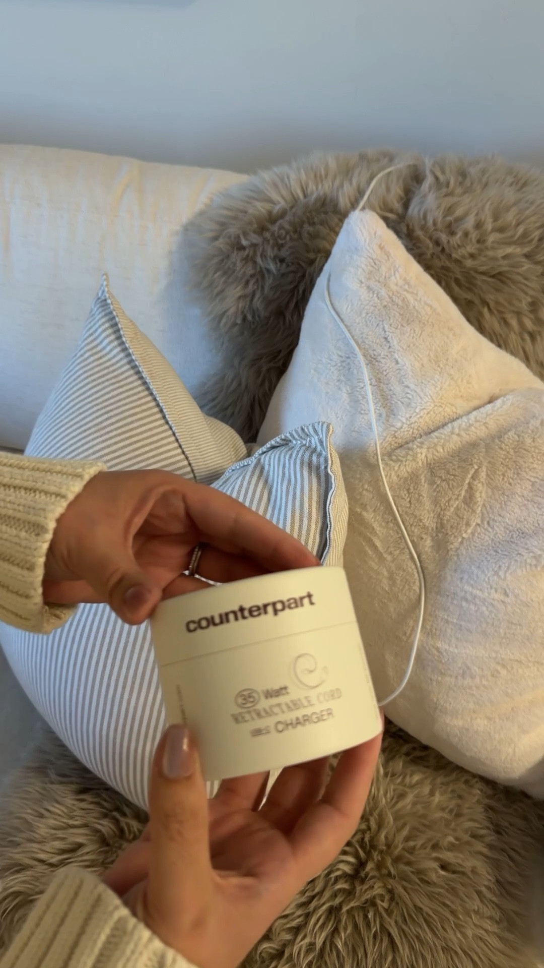 If you hate messy cords, you need one of these from counterpart 

#LTKstorytime #LTKHome #LTKselfcare