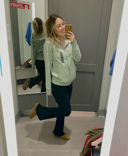 Zip up hoodie from target. I’m wearing a size small in the color moss green. So cute and comfy. (Mens jacket)

#LTKsalealert #LTKCyberweek