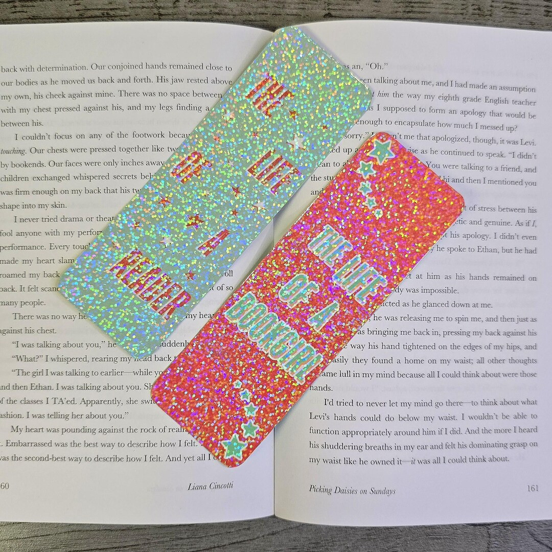 Holographic Bookmark: Showgirl Booklover Reader Gift - Etsy | Etsy (US)