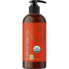 Pumpkin Seed Oil Organic Certified - 100% Pure Organic Pumpkin Seed Oil for Hair Growth and Anti ... | Amazon (US)
