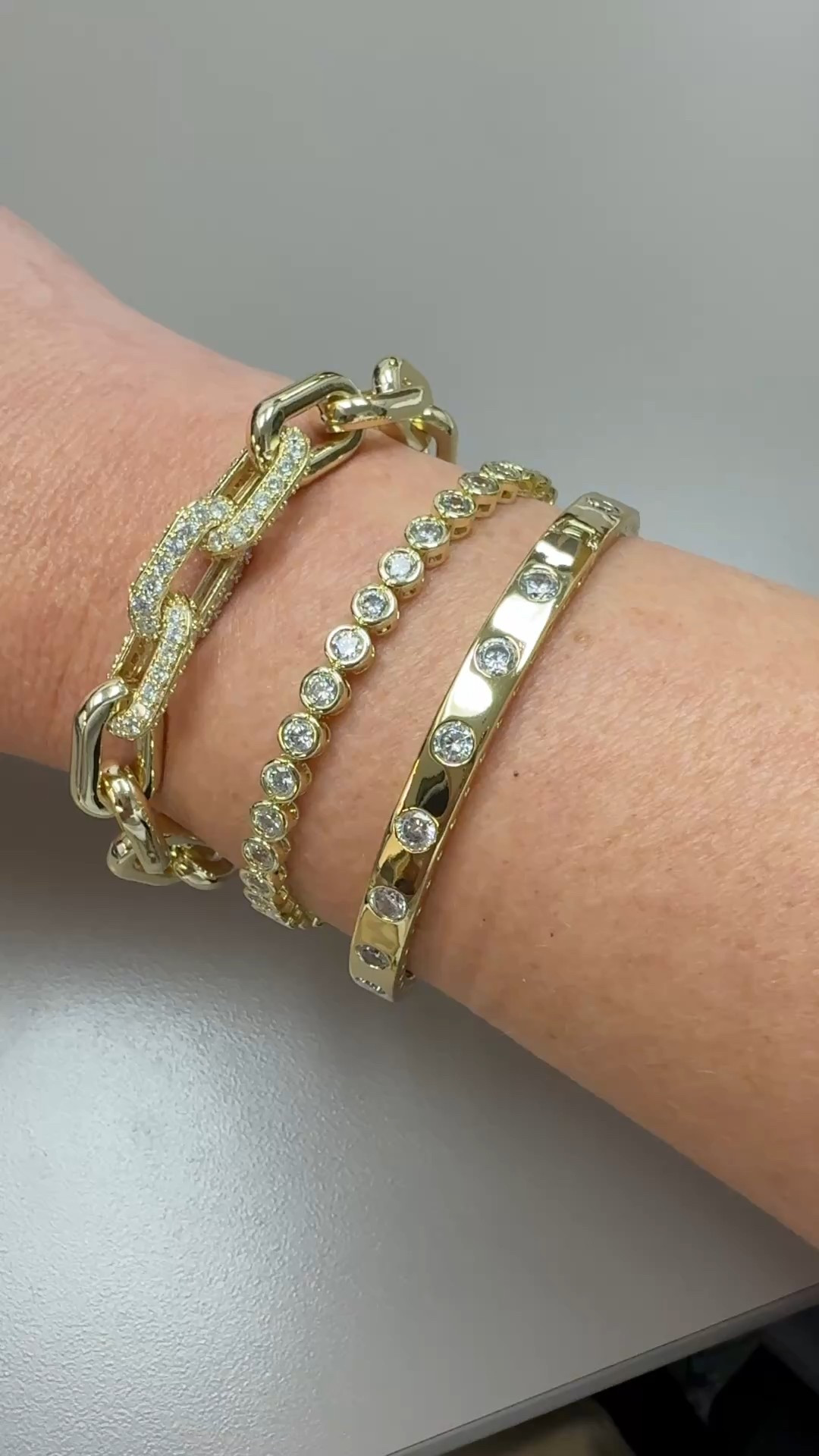 I’m absolutely obsessed with my bracelet stack I created from Melinda Maria!

The quality of these pieces is outstanding! 

Use code LEEANN for 10% off! 

Bracelet, tennis bracelet, Cuban chain, cuff bracelet, bracelet stack, jewelry favorites, everyday jewelry, 

#LTKStyleTip #LTKWatchNow #LTKFindsUnder100