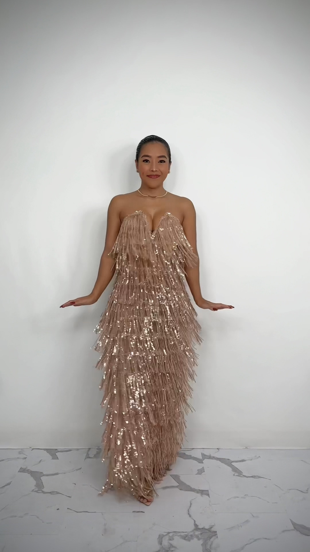 Christmas party dress, NEw Year’s Eve dress, NYE outfit, gold sequin maxi dress

- Wearing size Small.




#LTKCyberWeek #LTKHoliday #LTKparties