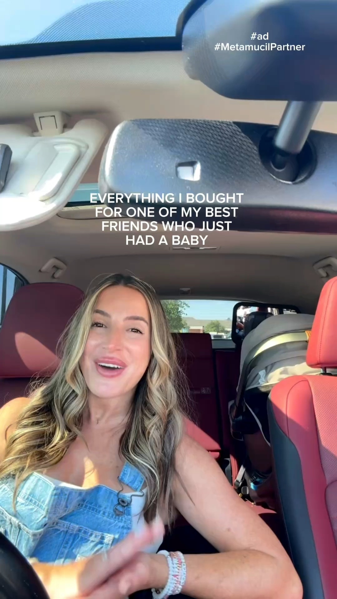 #ad #Metamucil_Partner one person I never forget about after the baby comes is MOM!!! I love to gift something that can make her feel more like herself & what helps with that like something that can help promote digestion??? Fiber IS the NEW protein & we are simply not skipping it!  you can find these new Meta Clear Stick Packs at @target today! @metamucil #targetpartner 

Diets low in saturated fat and cholesterol that include 7 grams of soluble fiber per day from psyllium husk, as in Metamucil, may reduce the risk of heart disease by lowering cholesterol. One serving of Metamucil has 2.4 grams of this soluble fiber
