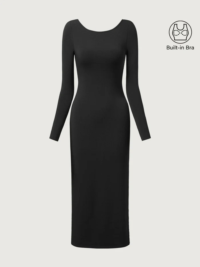 Open Back Brami Midi Dress | OGLmove