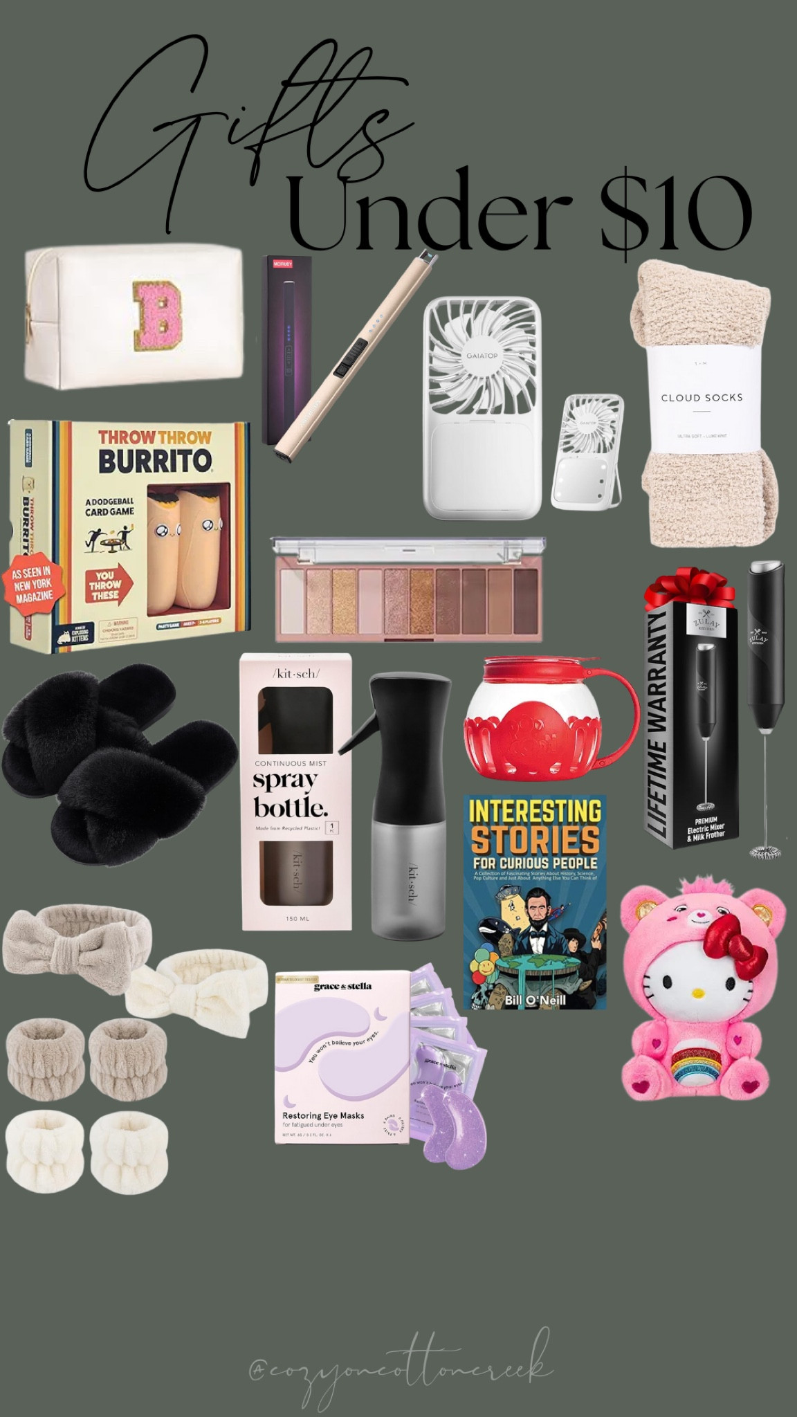 Gifts under $10
Gifts for everyone 

#LTKGiftGuide #LTKSaleAlert #LTKHoliday