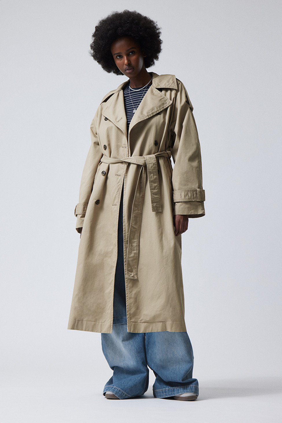 Zenni Oversized Trench | Weekday