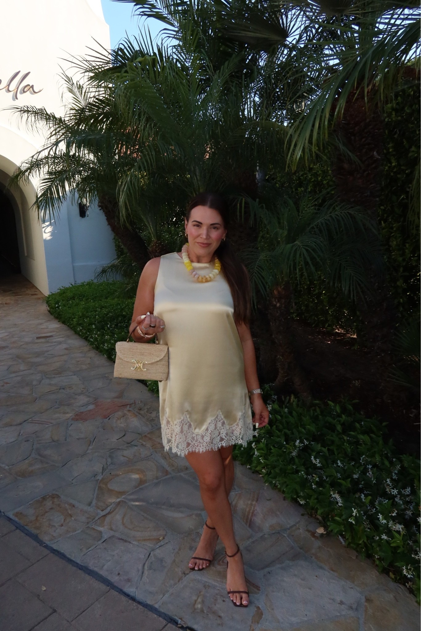curvy midsize date night look! wearing size large on yellow silk slip dress 💛

#LTKSeasonal #LTKMidsize #LTKTravel