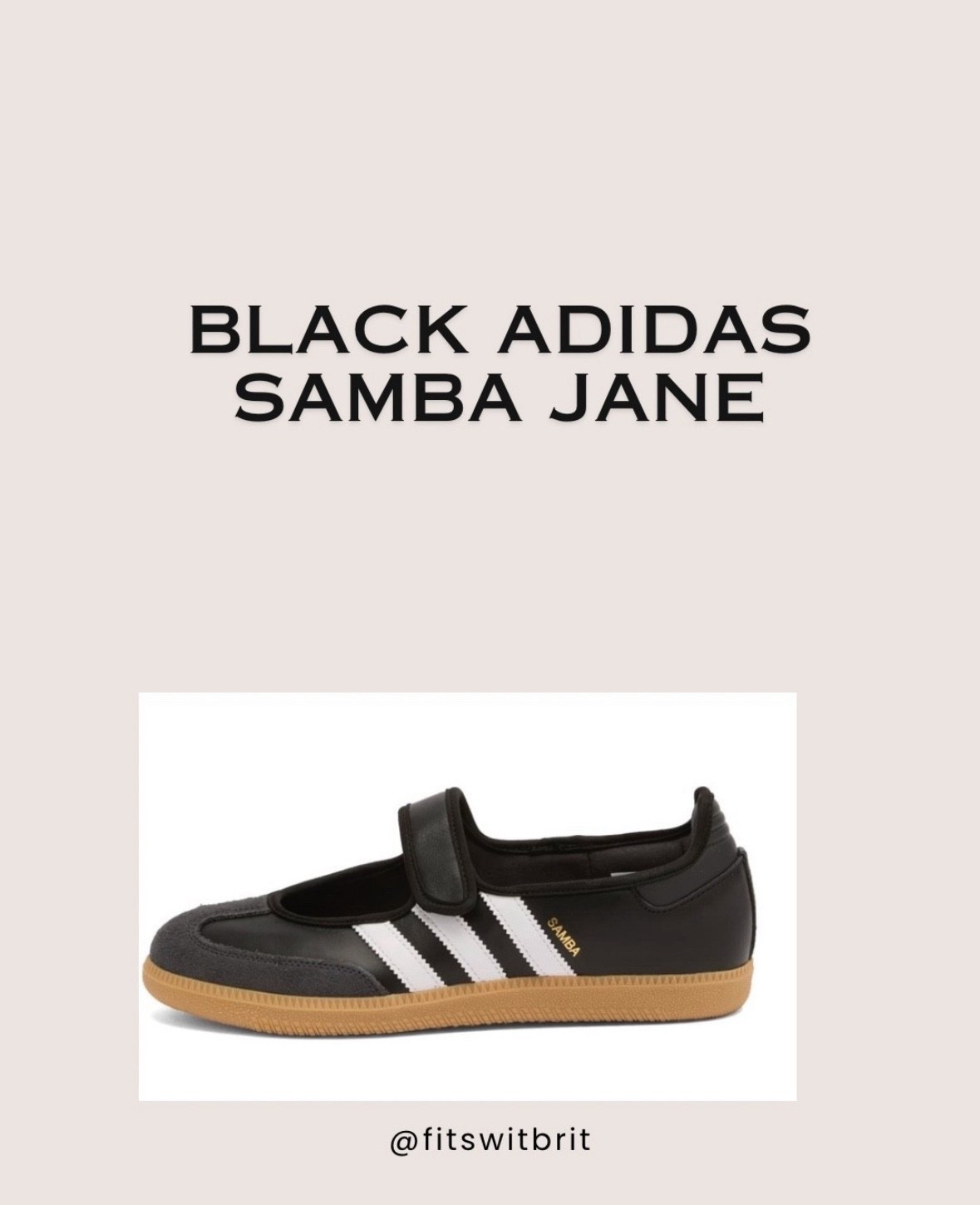 Black Adidas Samba Jane restock. 

#LTKShoeCrush #LTKStyleTip