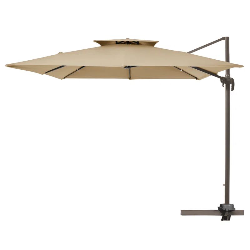 Pulk 132'' Square Cantilever Umbrella | Wayfair North America