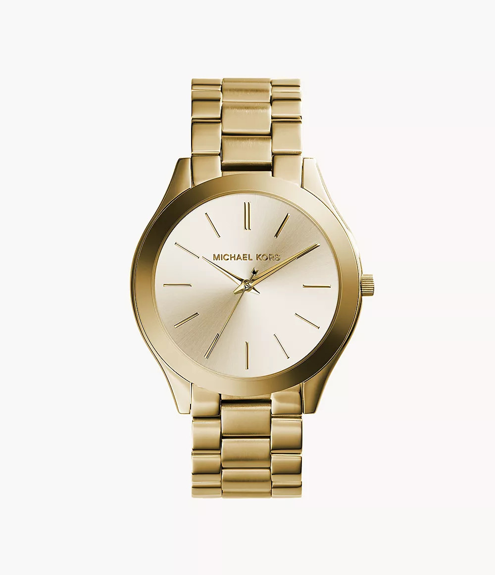 Michael Kors Michael Kors Uhr Slim Runway goldfarben | Watchstation DE