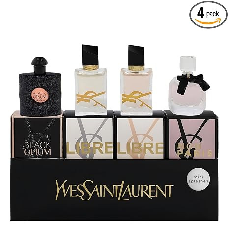 Yves Saint Laurent YSL Perfume for Women Variety 4-Piece Mini Travel Set | Amazon (US)