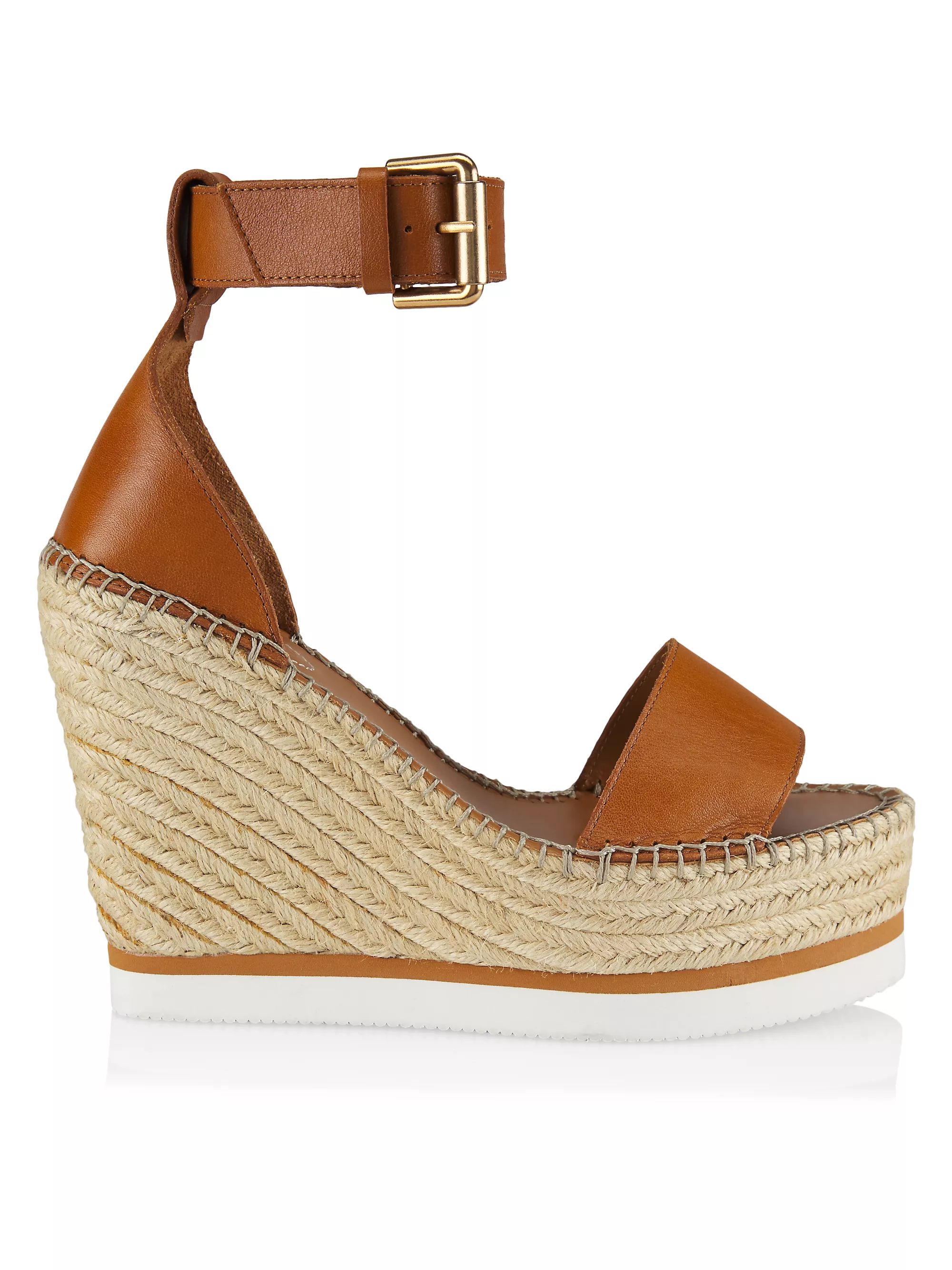 Glyn Leather Wedge Sandals | Saks Fifth Avenue