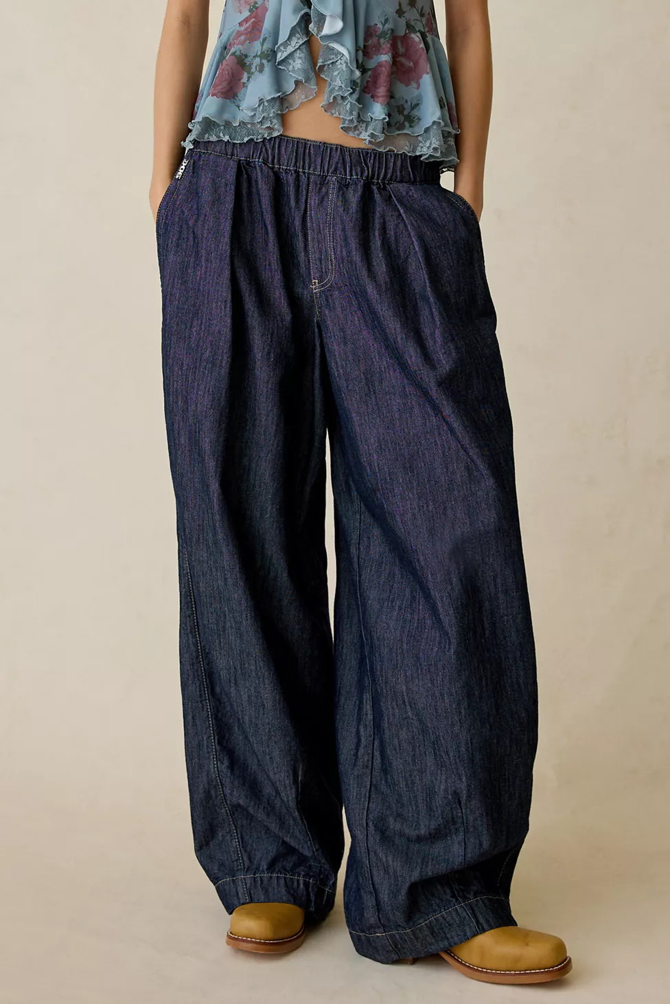 BDG Bobbi Baggy Pull-On Jeans | Urban Outfitters (US and RoW)