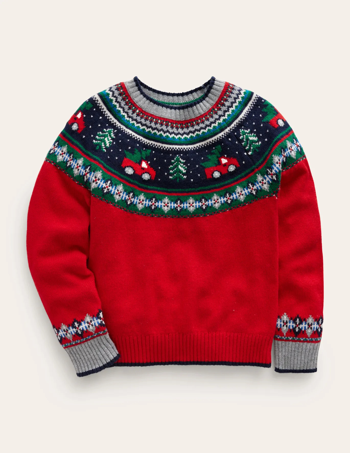 Novelty Fair Isle Sweater | Boden (US)