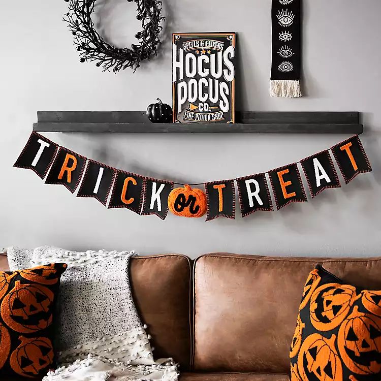 Trick or Treat Halloween Banner | Kirkland's Home
