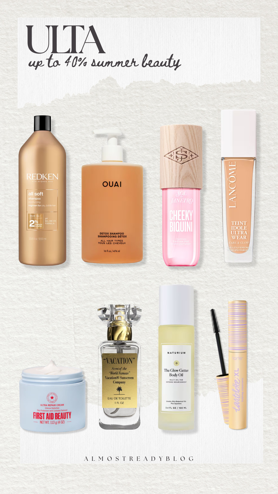 Up to 40% off at Ulta for their big summer beauty sale! 

sale alert, makeup, hair care, fragrance, skincare, ulta finds, amanda west, almost_readyblog 

 #LTKSaleAlert #LTKBeauty