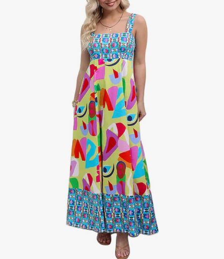 Colorful maxi dress 

#LTKfindsunder100 #LTKfindsunder50 #LTKSeasonal