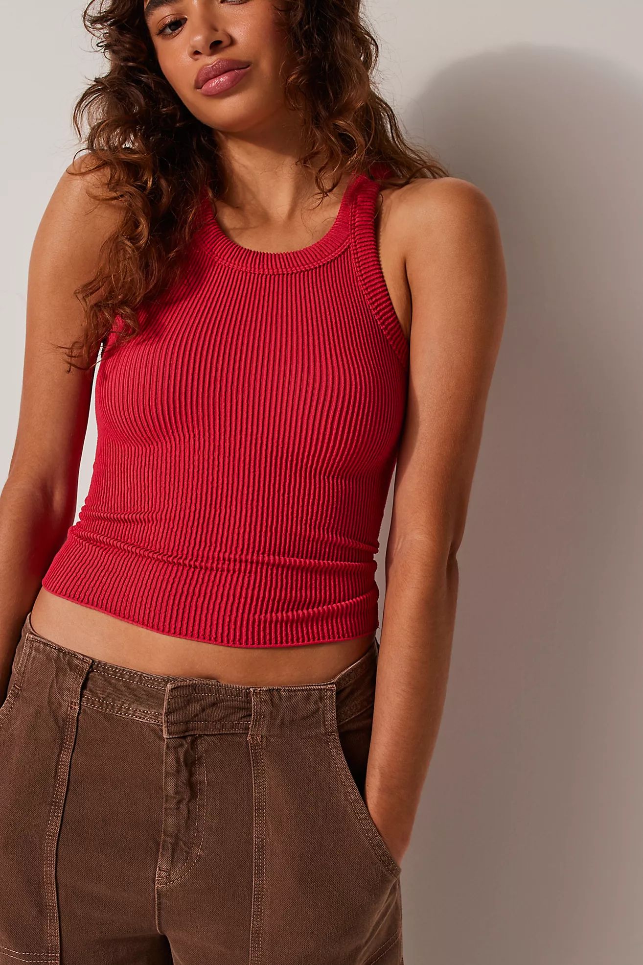 Ribbed Seamless Tank | Free People (Global - UK&FR Excluded)