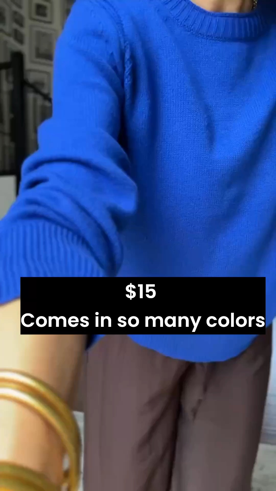 @Walmart sweater that is perfectly lightweight for the fall