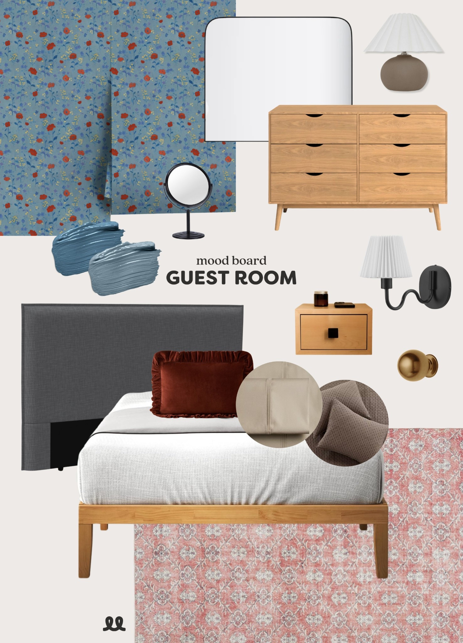 Our guest room is getting a cheery update!

#LTKHome