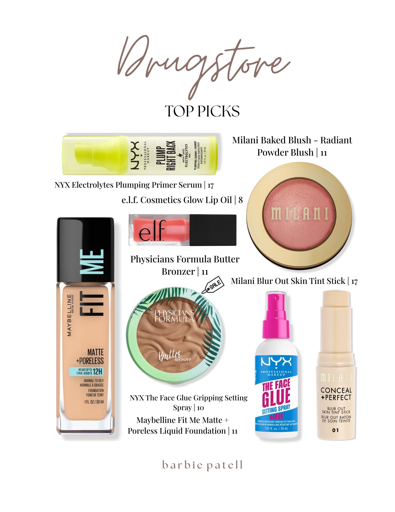 my drugstore recs!

#LTKSaleAlert #LTKBeauty #LTKFindsUnder50