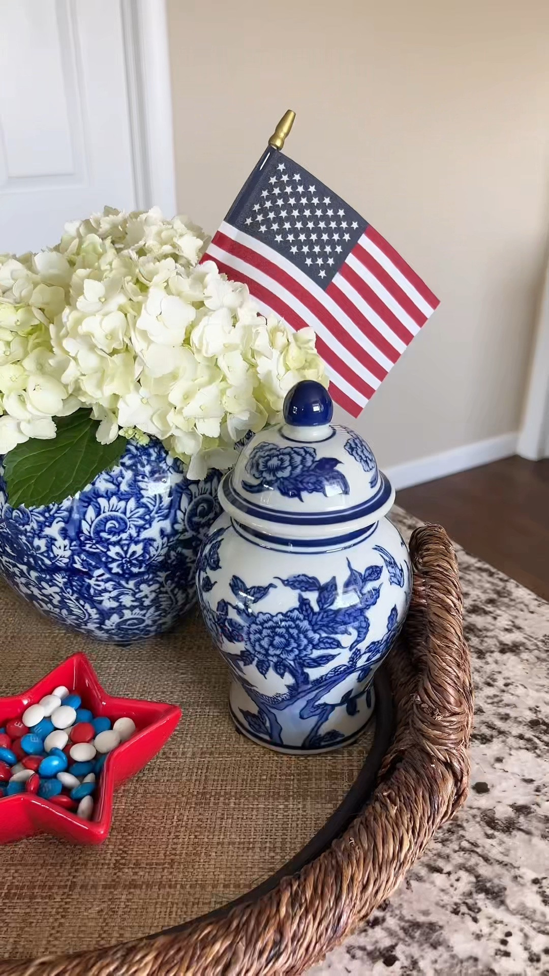 Patriotic centerpiece 🇺🇸

#LTKSeasonal #LTKHome