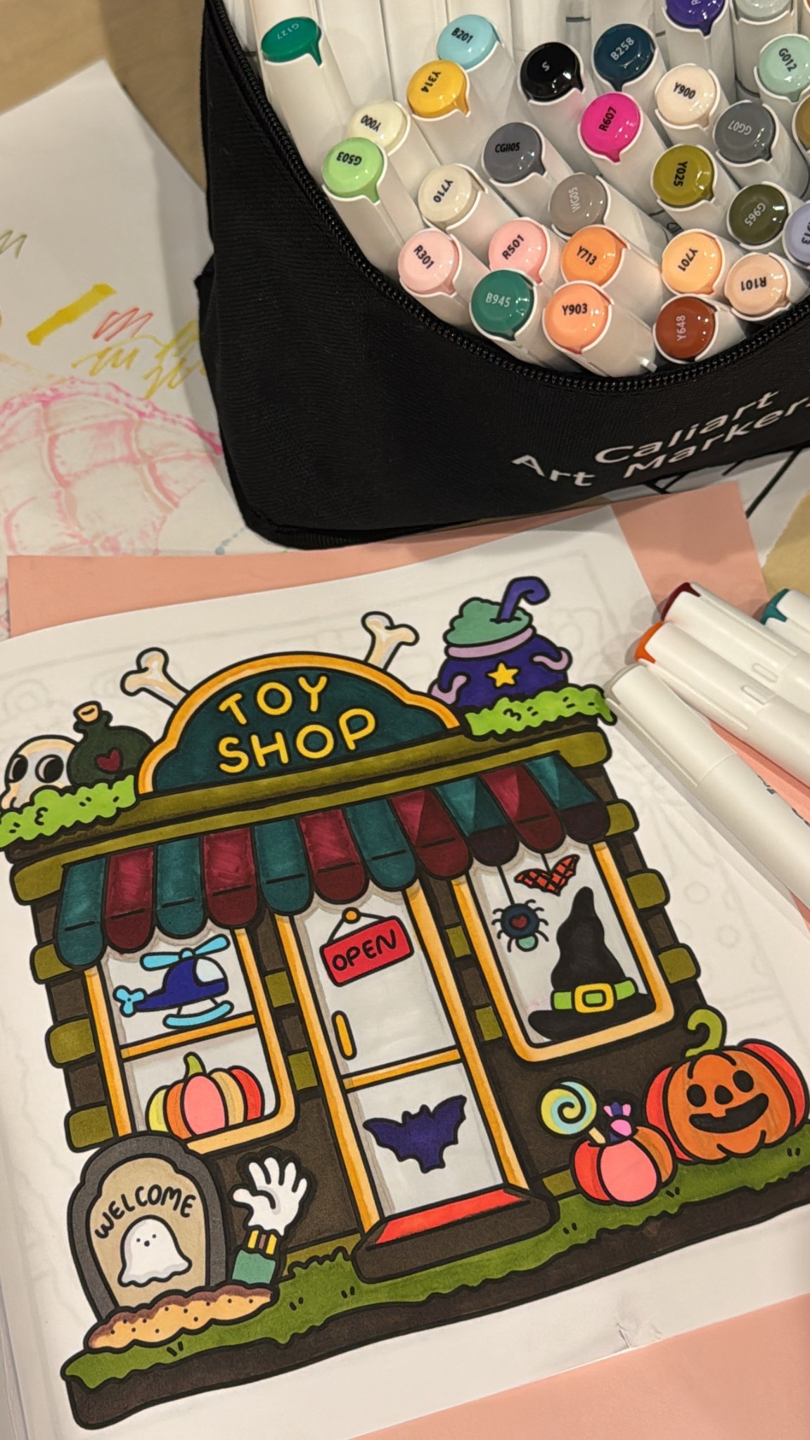 Let this be your sign to get an adult coloring book 