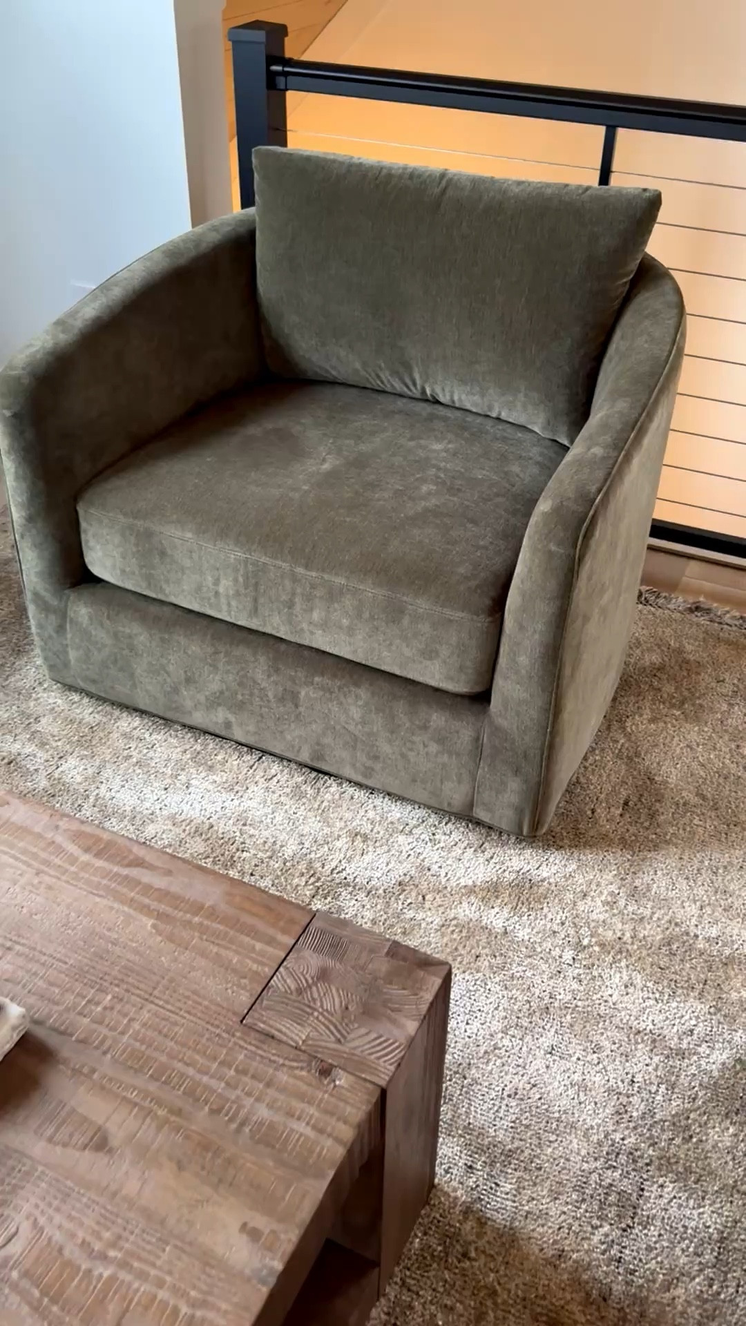 These chairs are so pretty is you are looking for something with a little depth. The fabric is so soft and durable and this green color is just so good for my green moody lovers! 

#LTKHome #LTKSaleAlert