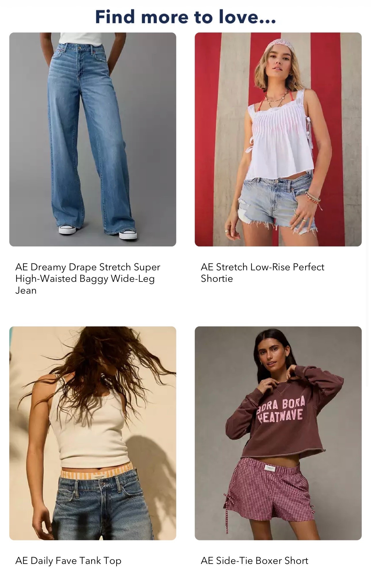 30-50% off @American Eagle Outfitters 🦅

#LTKootd #LTKSaleAlert #LTKTravel