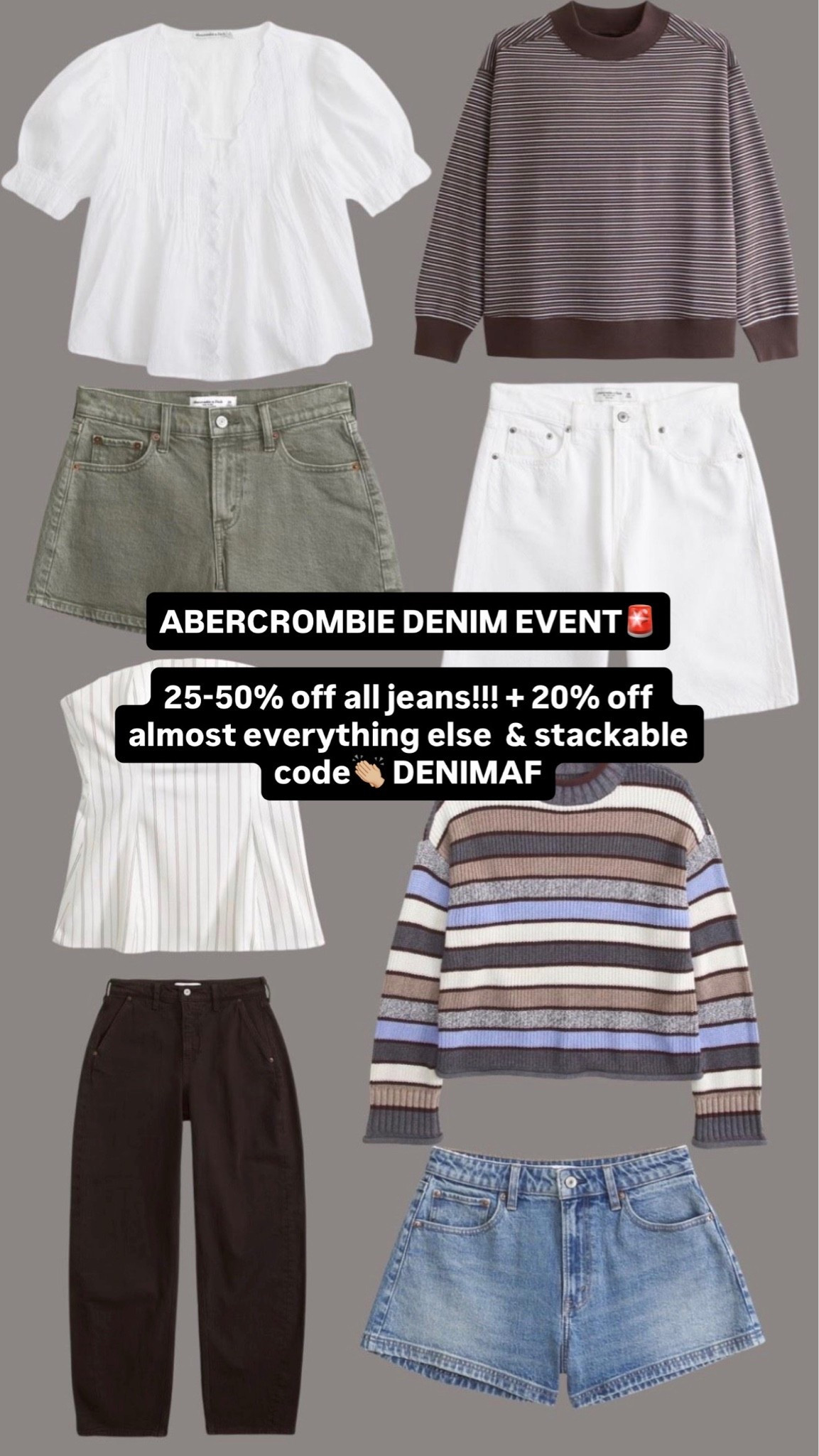 Abercrombie Sale💖

Shop these outfits with stackable %15 off code: DENIMAF
@abercrombie

#LTKgrwm #LTKootd #LTKSaleAlert
