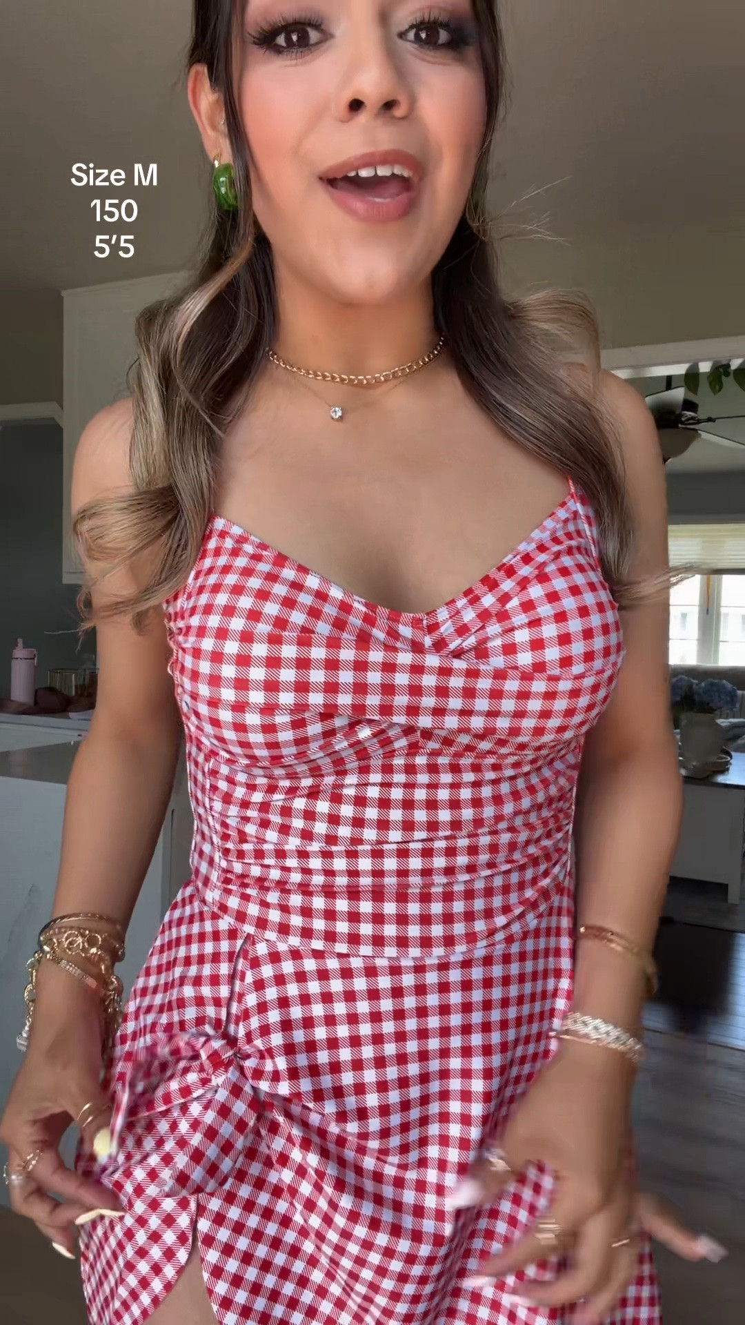 Modest Gingham swim dress #gingham #swimdress #swimwear #modestswimwear

#LTKootd #LTKSwim