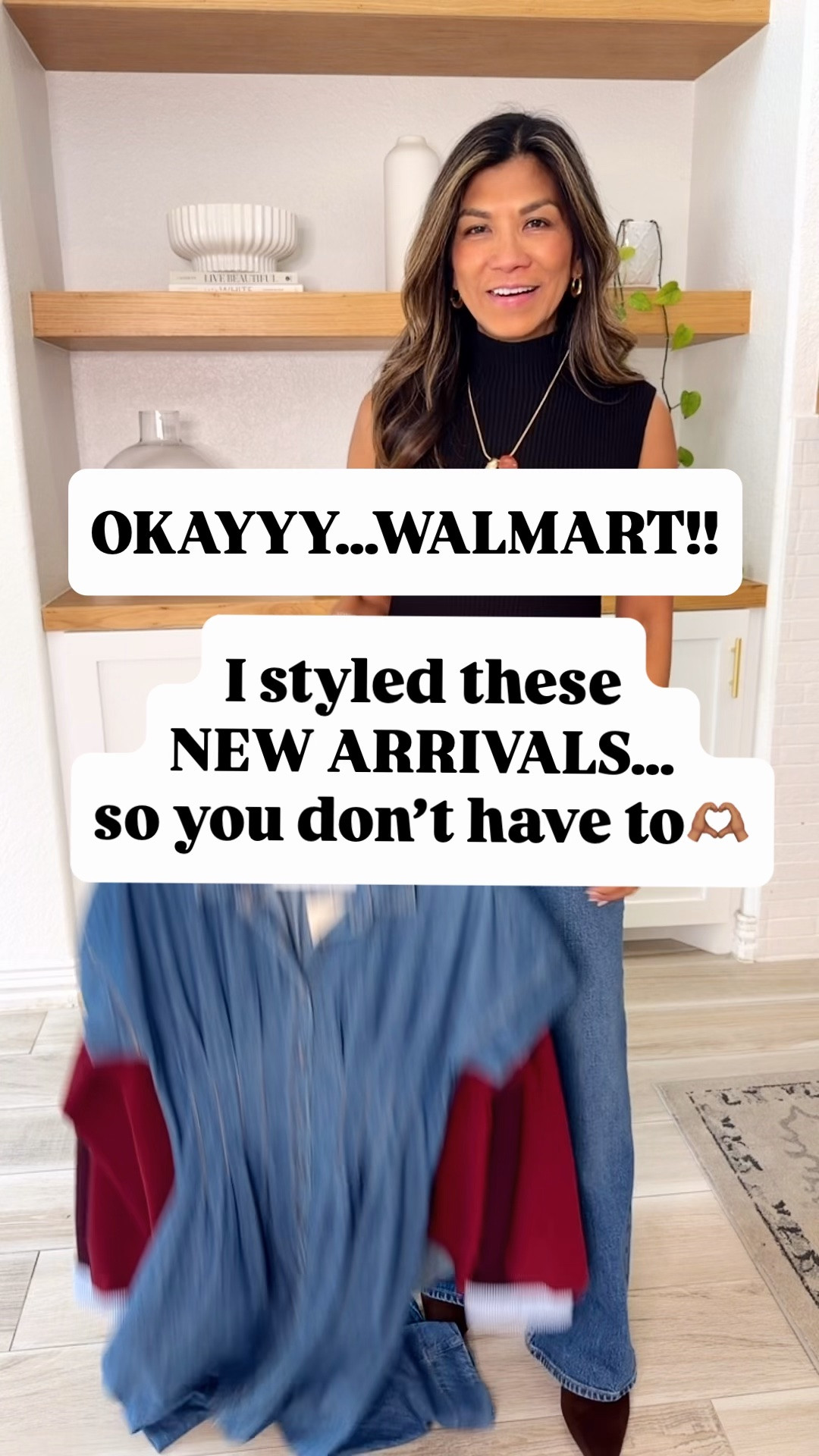 I’m 5’2” 118#ish for reference 
Denim dress in XS tts.
Black peplum top sweater material in small tts.
Wine/Burgundy jacket in small. I prolly could size down.
Denim jacket runs big size down-wearing XS. 
Jeans with front patch pocket fit tts in size 2 short length. 
Jeans with last 2 outfits fit tts -size 2.
Striped top in XS.
Blue peplum top in XS.
Brown mules with heels size down.
Loafer shoes tts.
Black wedge shoes tts.
All bags and accesories are linked.
Fall outfits, jeans, Walmart style, Walmart finds, over 50 style, midlife fashion, petite fashion,midlife women, affordable fashion, fashion over40

#LTKPetite #LTKOver40 #LTKmomlife