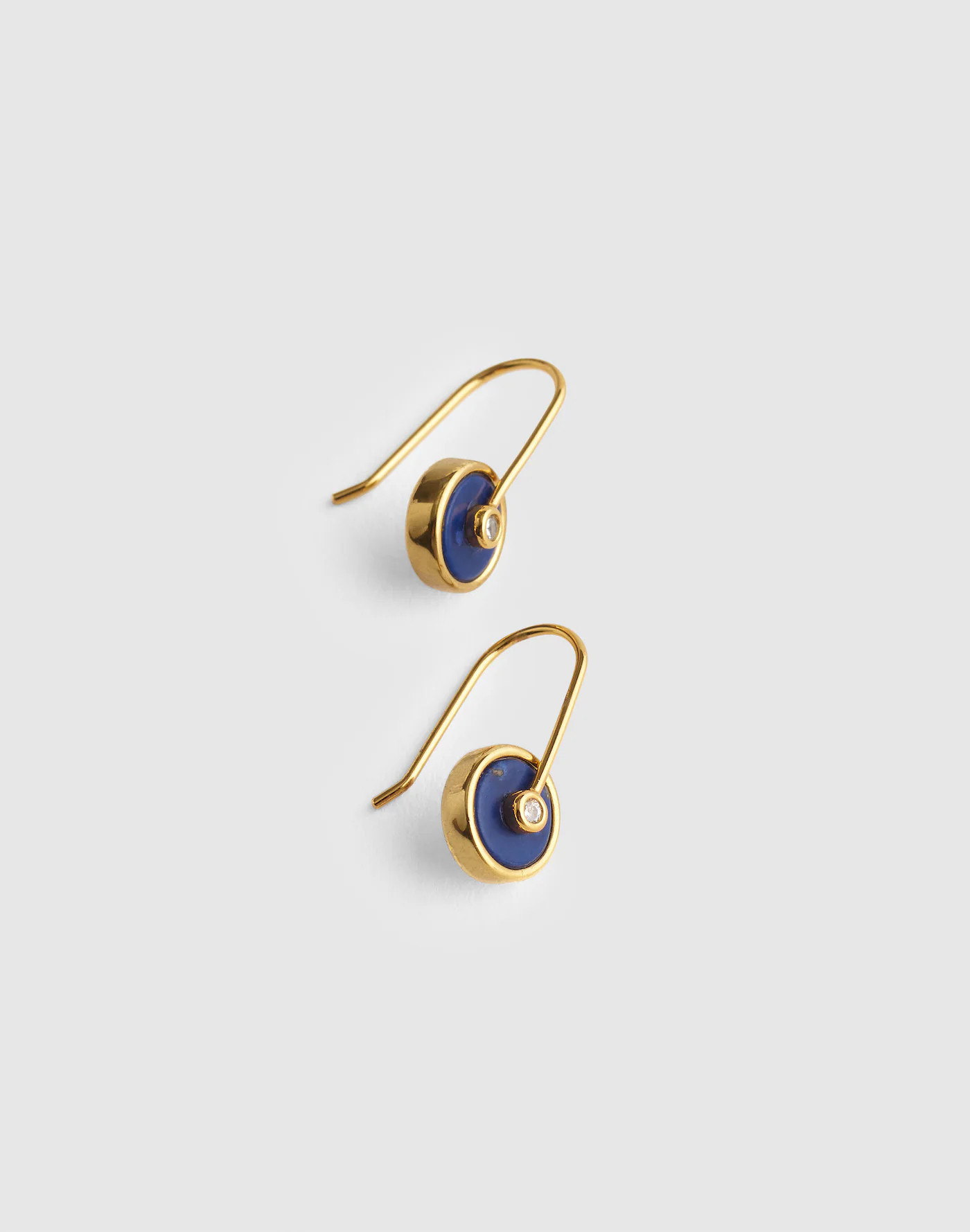 Stone Inlay Coin Earrings | Madewell