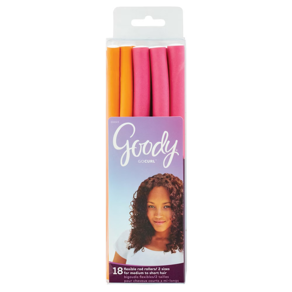 Goody Flexible Construction Hair Rollers - 18 ea | Target