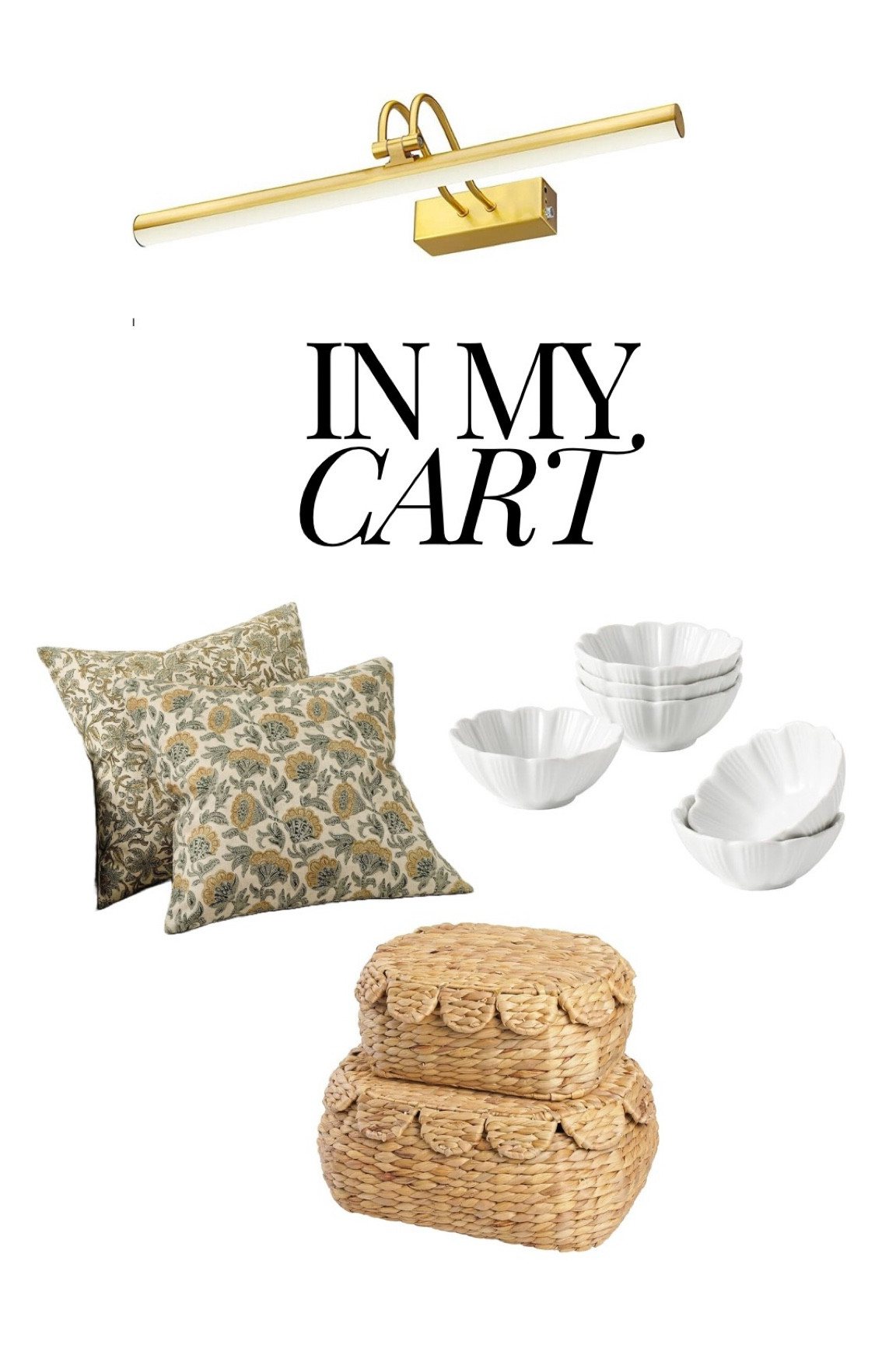 What’s currently in my cart for the new year. #inmycart #homedecor #interiors 

#LTKFamily #LTKHome